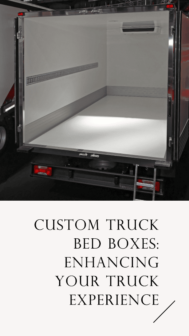 custom truck bed boxes