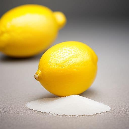 Lemon and Salt for Remove Rust From Metal